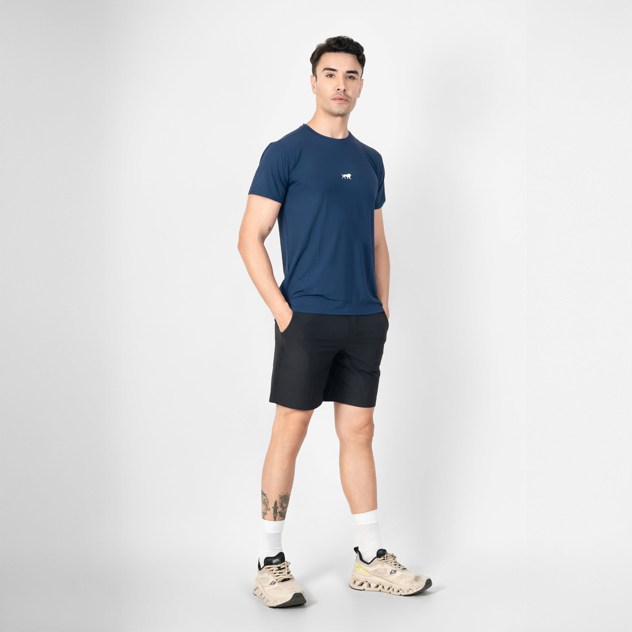 Stealth Performance Tee - Midnight Navy Blue