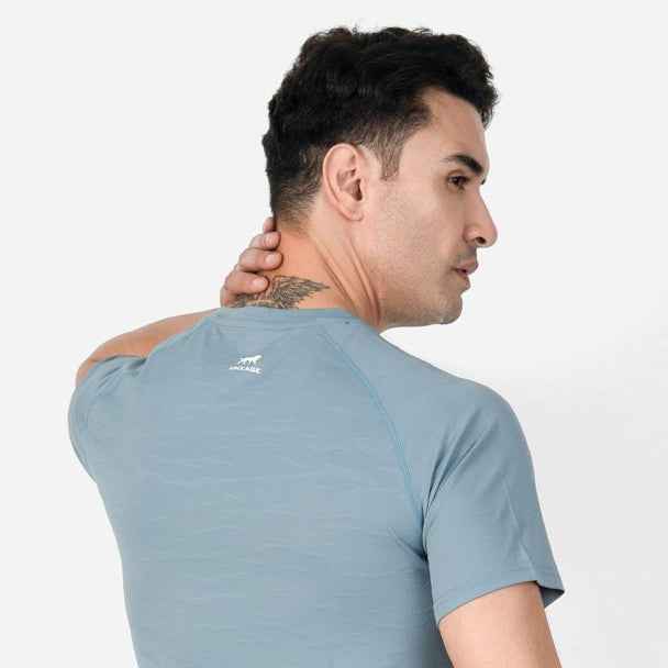 Aero Performance Tee - Slate Blue
