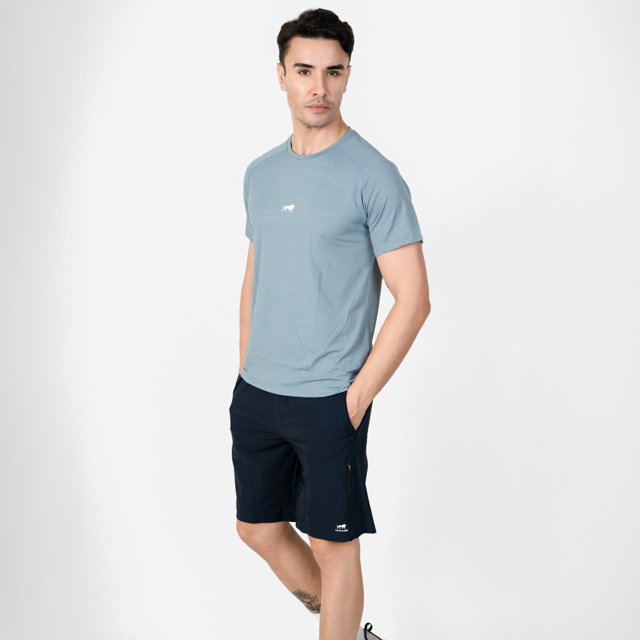 Aero Performance Tee - Slate Blue
