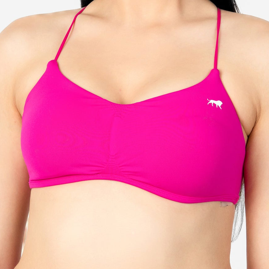 Align Sports Bra - Fuchsia Pulse