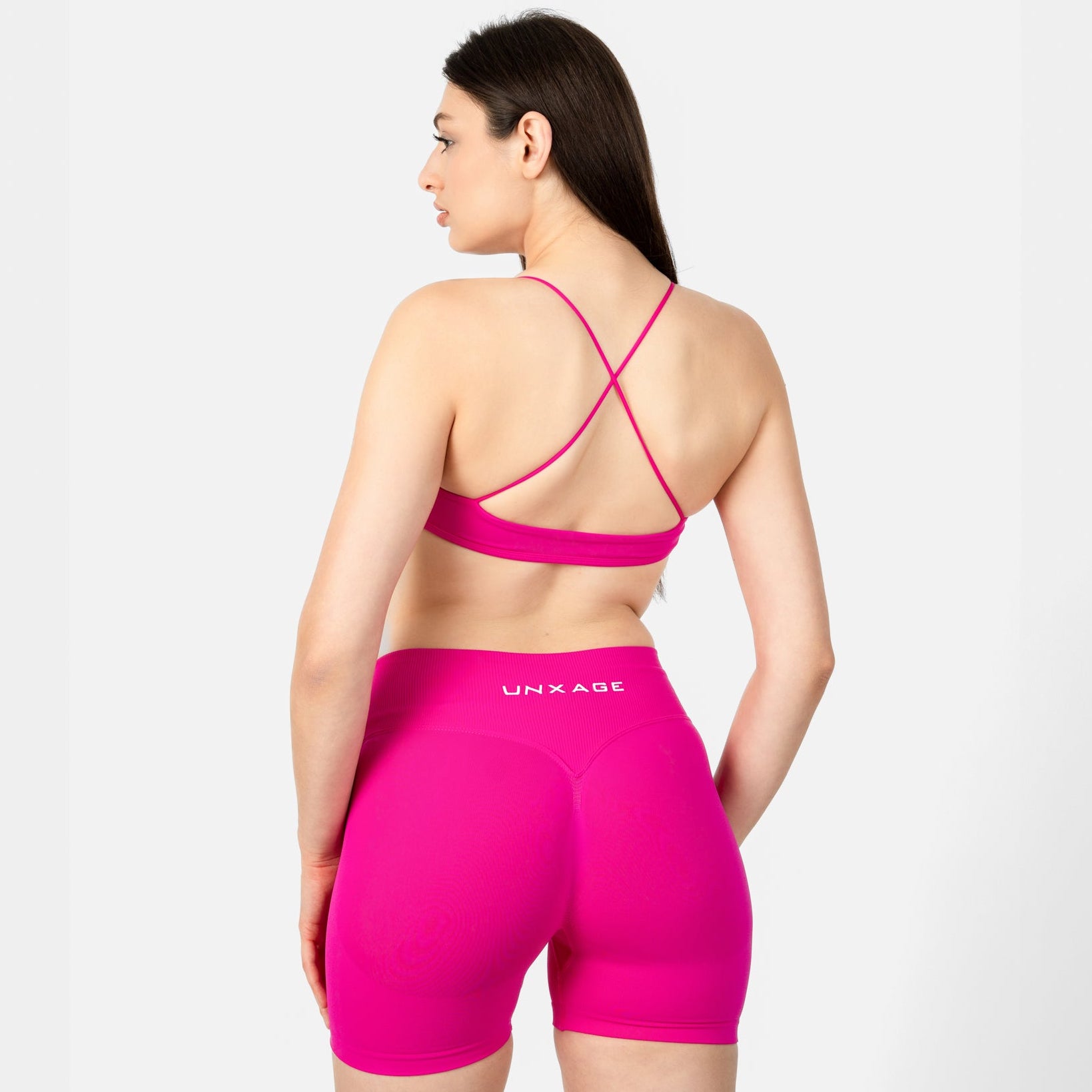 Sculpt Shorts - Fuchsia Pulse