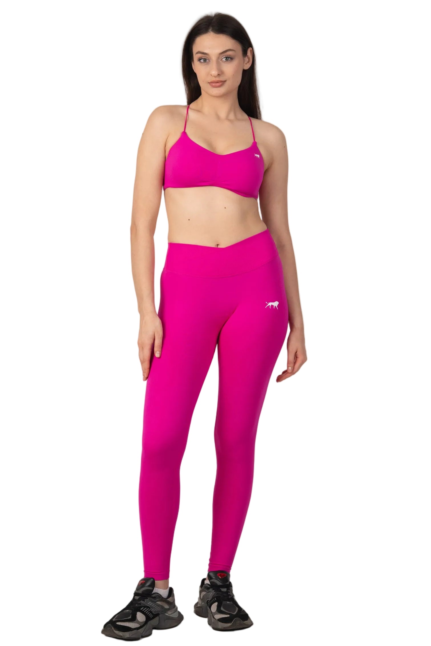 Sculpt High-Waist Leggings - Fuchsia Pulse