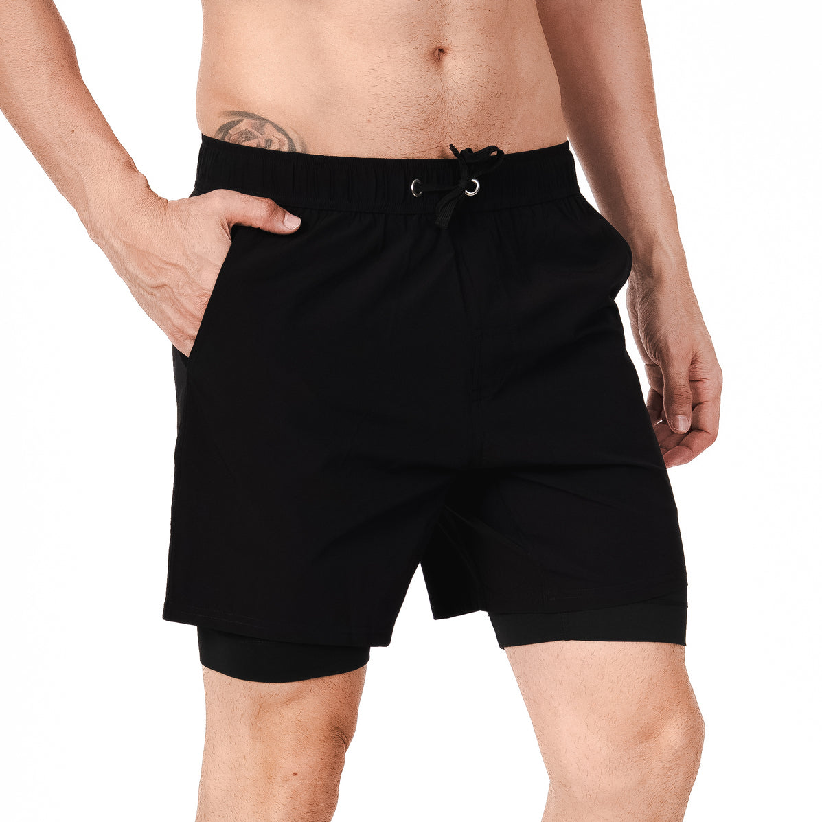 Dual-Layer Training Shorts