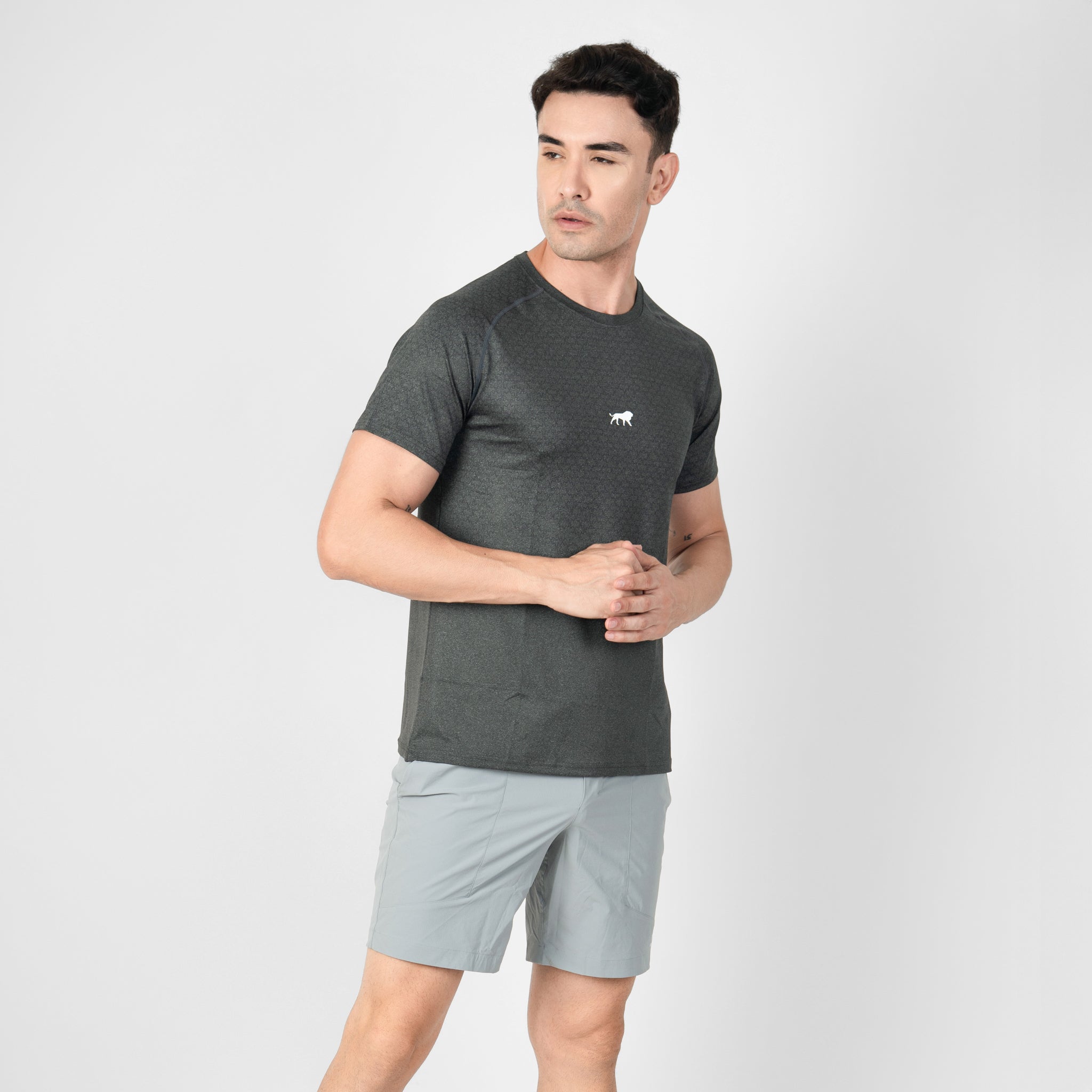 Ease Training Shorts - Stone Grey